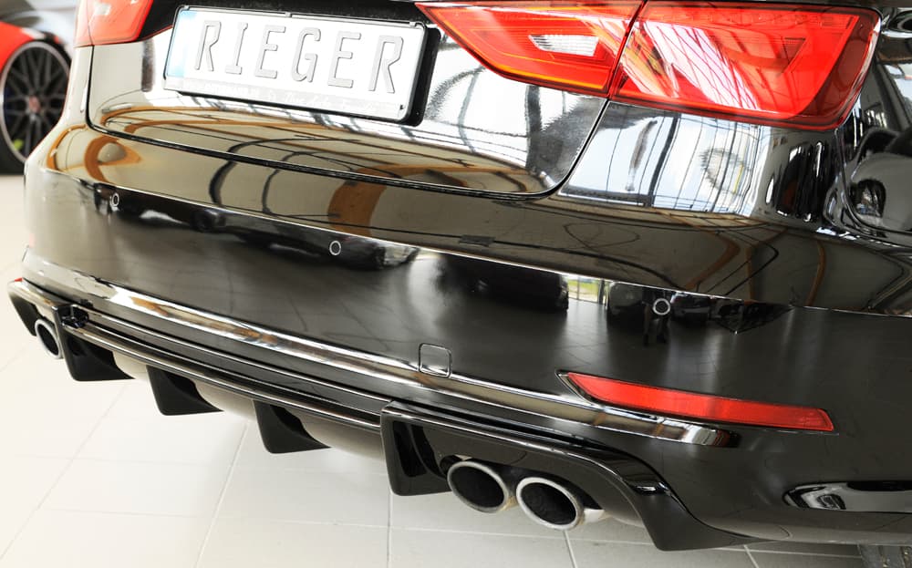 AUDI S3 CABRIO - RIEGER HECK DIFFUSOR (GLANZ) – Bild 2