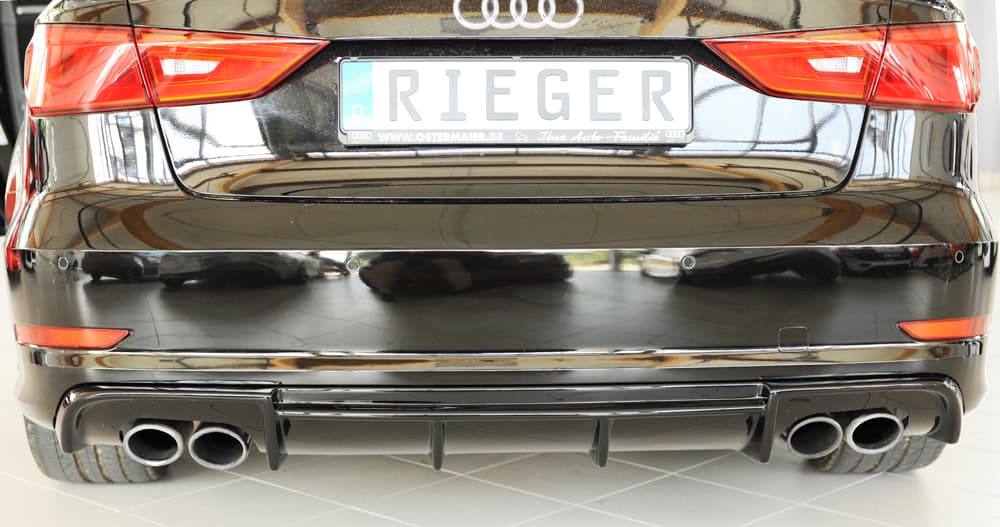 AUDI S3 CABRIO - RIEGER HECK DIFFUSOR (GLANZ) – Bild 5