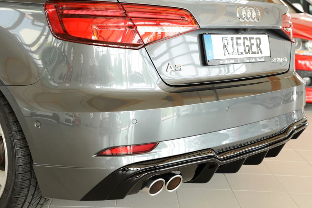 AUDI A3 FACELIFT - RIEGER HECK DIFFUSOR – Bild 3