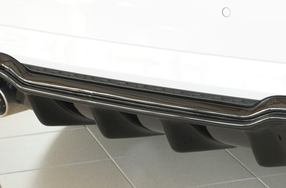 AUDI A3 FACELIFT - RIEGER DUPLEX HECK DIFFUSOR Ø 90MM – Bild 5
