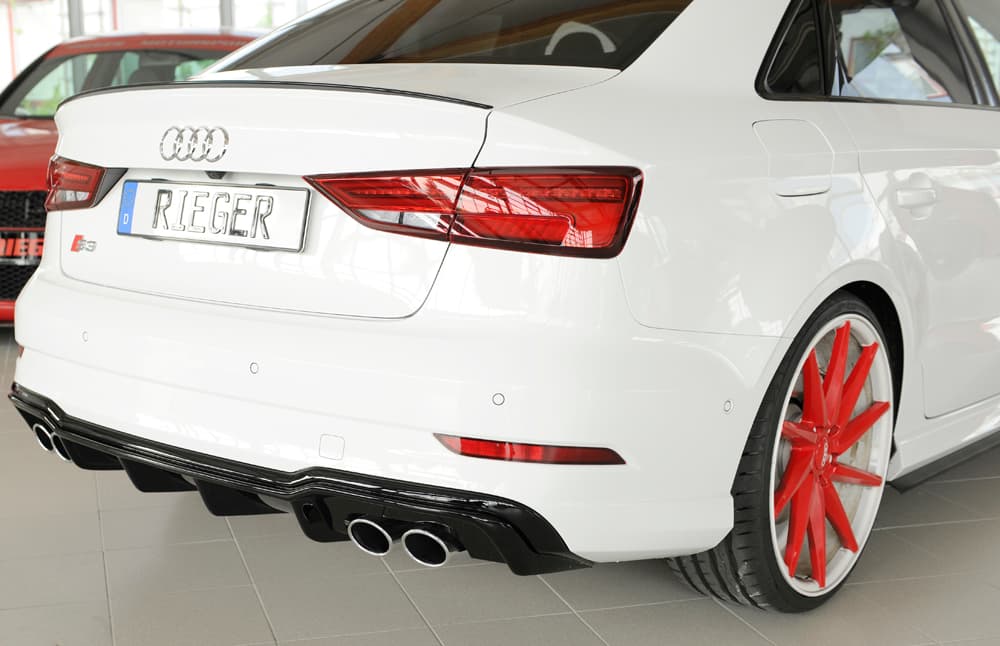AUDI S3 CABRIO - RIEGER HECK DIFFUSOR (GLANZ) – Bild 2