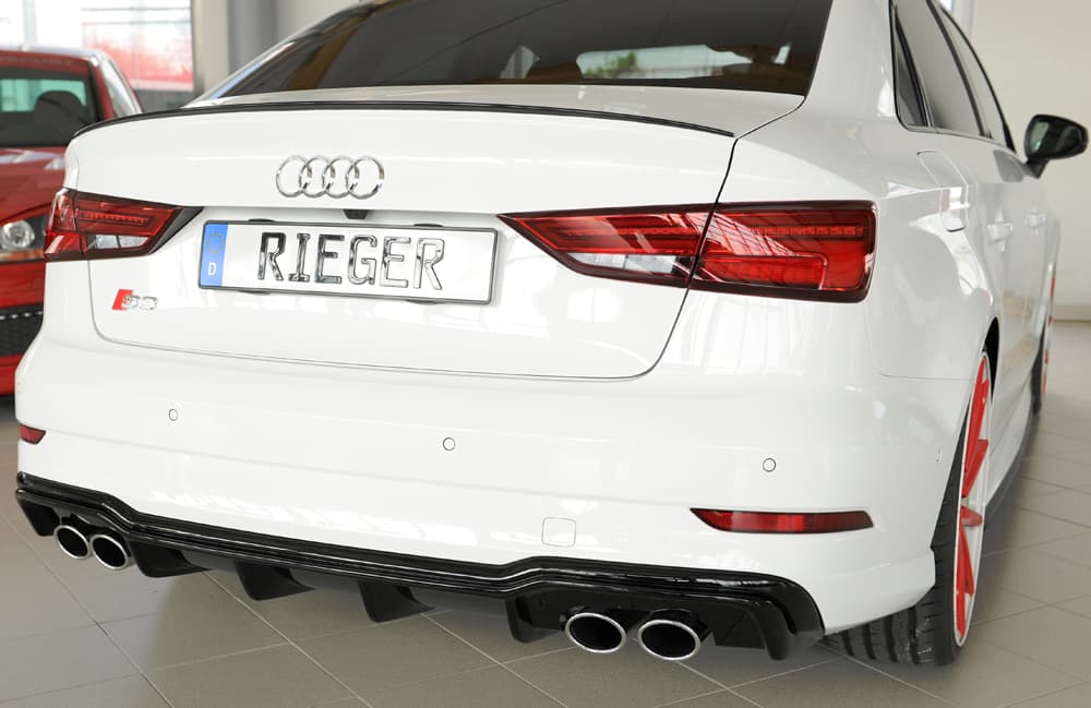 AUDI S3 CABRIO - RIEGER HECK DIFFUSOR (GLANZ) – Bild 3
