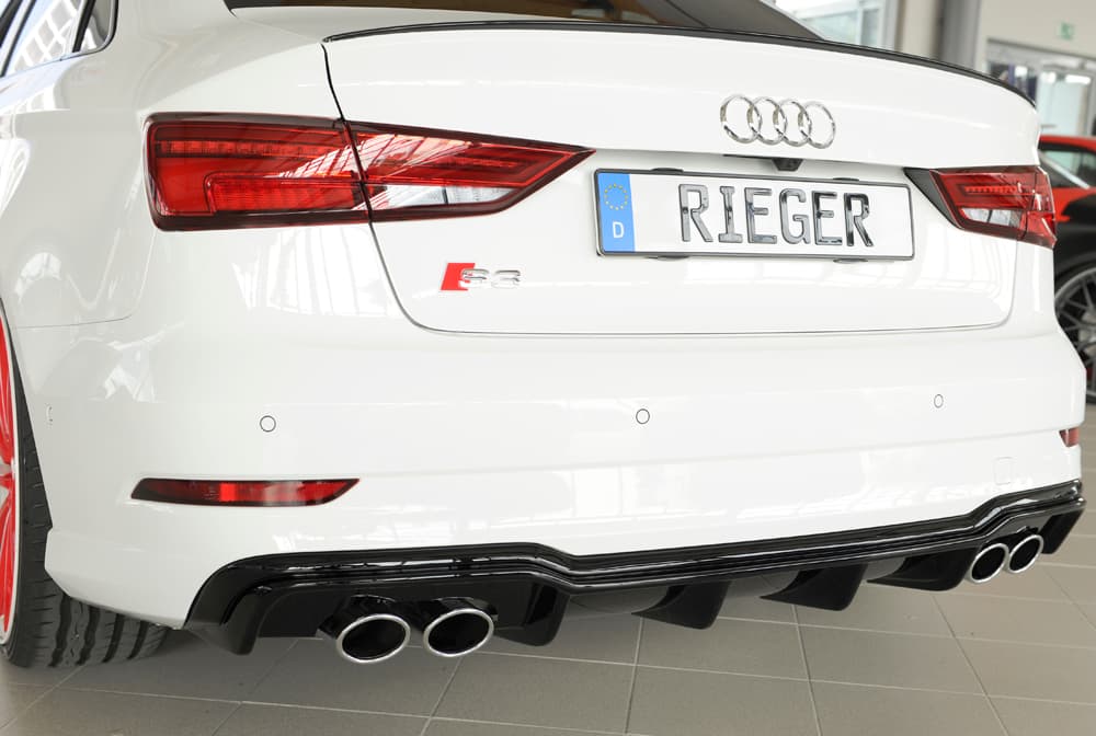 AUDI S3 CABRIO - RIEGER HECK DIFFUSOR (GLANZ) – Bild 4