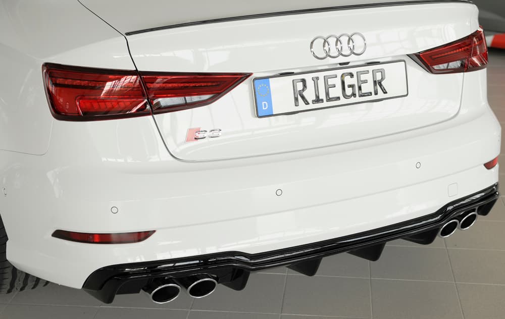 AUDI S3 CABRIO - RIEGER HECK DIFFUSOR (GLANZ) – Bild 5