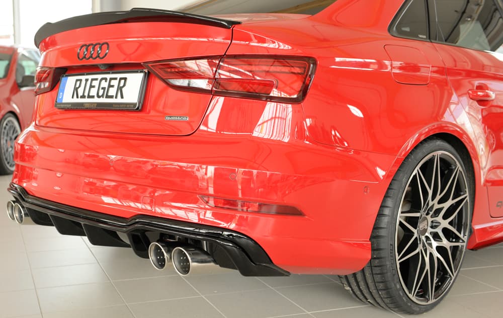 AUDI A3 FACELIFT - RIEGER HECK DIFFUSOR OO-OO – Bild 3