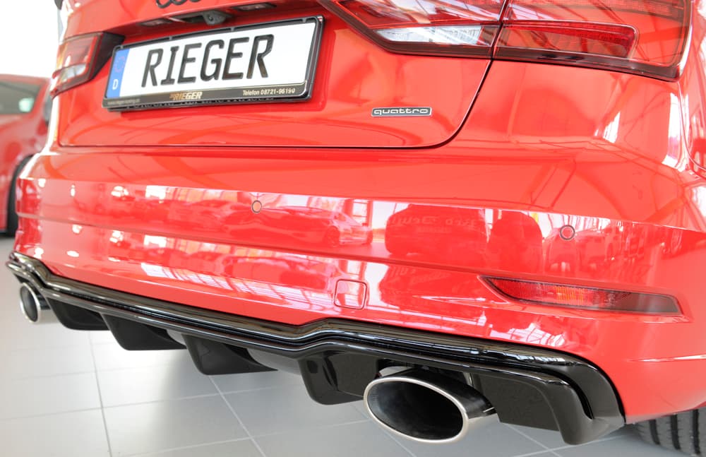 AUDI A3 FACELIFT - RIEGER HECK DIFFUSOR O-O – Bild 2