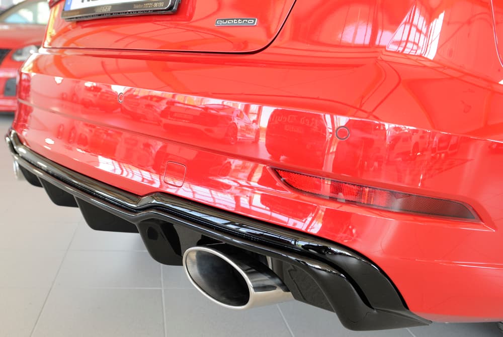 AUDI A3 FACELIFT - RIEGER HECK DIFFUSOR O-O – Bild 3