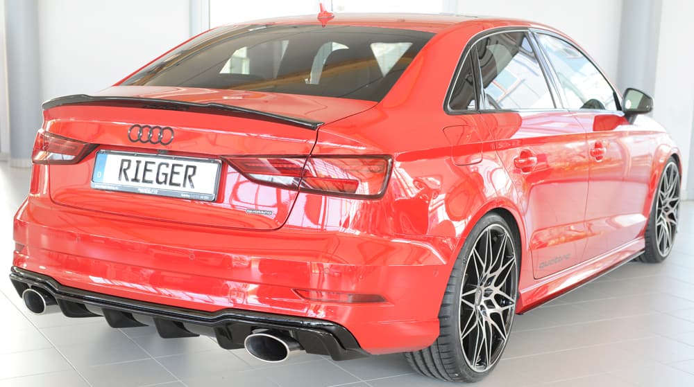 AUDI A3 FACELIFT - RIEGER HECK DIFFUSOR O-O – Bild 5