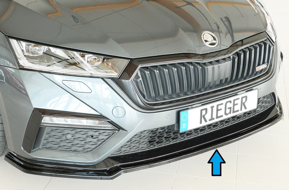 SKODA OCTAVIA RS - RIEGER TUNING FRONTSPOILER | FRONTLIPPE (DTC) – Bild 3