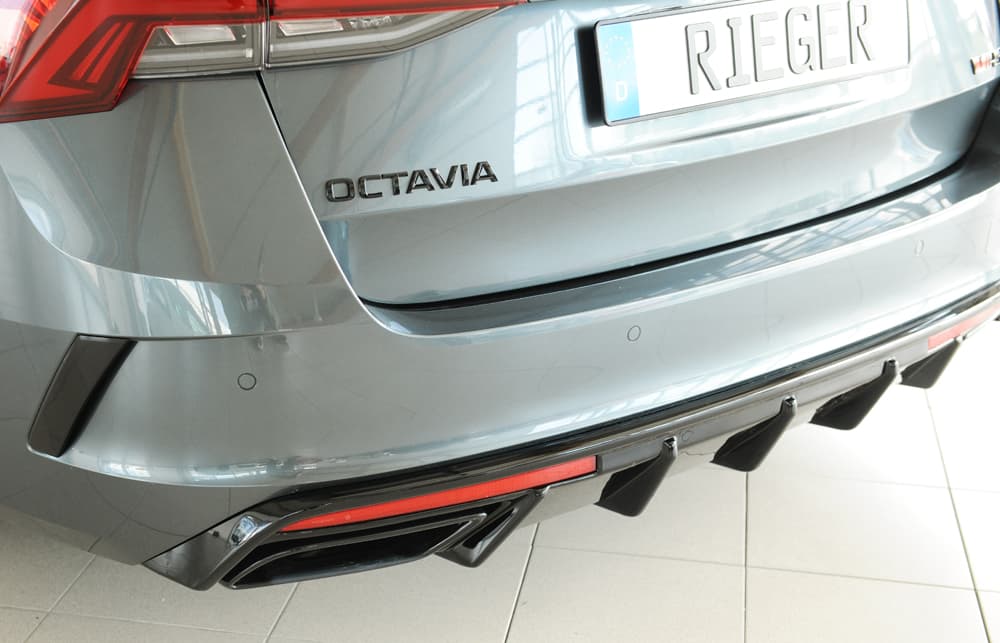 SKODA OCTAVIA RS - RIEGER TUNING HECK DIFFUSOR ANSATZ – Bild 3