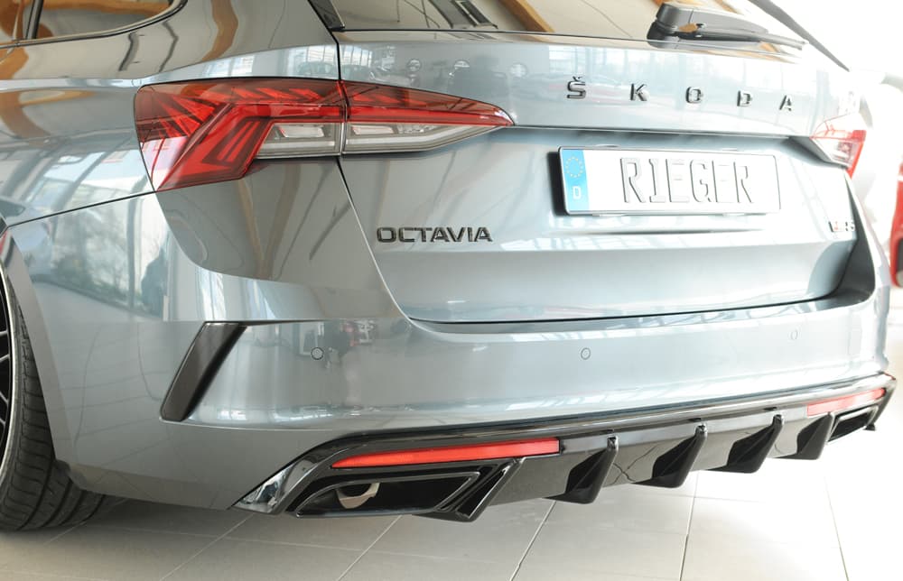 SKODA OCTAVIA RS - RIEGER TUNING HECK DIFFUSOR ANSATZ – Bild 4