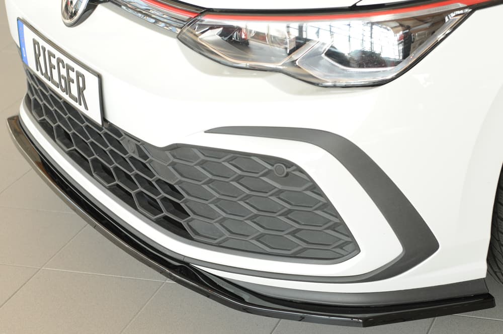 VW GOLF 8 GTI - RIEGER TUNING FRONTSPOILER LIPPE – Bild 3