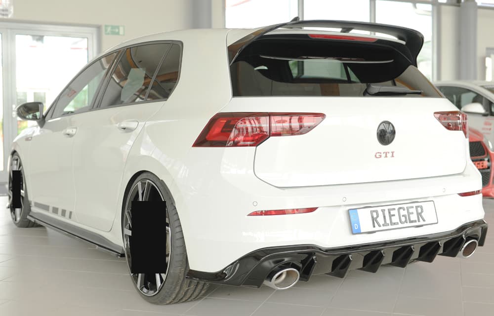 VW GOLF 8 GTI CLUBSPORT - RIEGER HECK ANSATZ DIFFUSOR – Bild 2