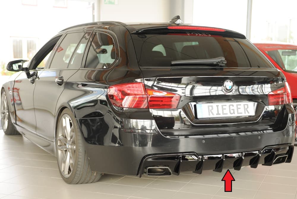 BMW F10 LIMOUSINE - RIEGER HECK DIFFUSOR – Bild 2