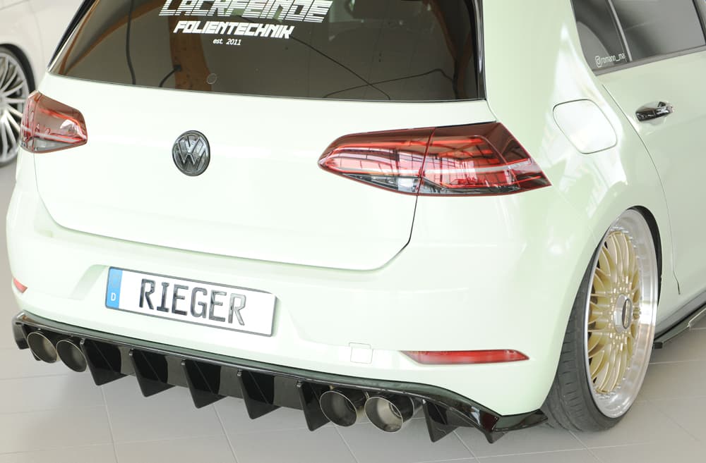 VW GOLF 7.5 R - RIEGER HECK DIFFUSOR OO-OO – Bild 5