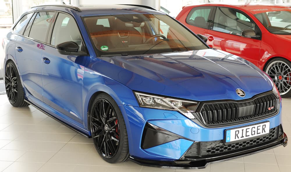 SKODA OCTAVIA RS 2024+ - RIEGER TUNING FRONTSPOILER | FRONTLIPPE (DTC) – Rieger
