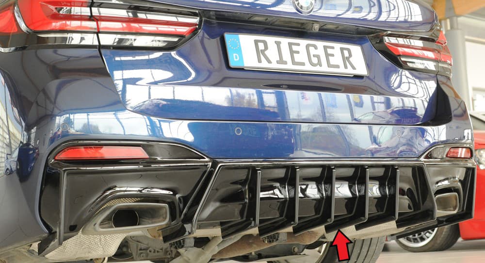 BMW G30 LCI - RIEGER TUNING DUPLEX DIFFUSOR – Bild 2