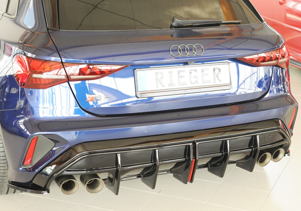 AUDI S3 2024+ - RIEGER HECK DIFFUSOR 00088423 OO-OO – Bild 3