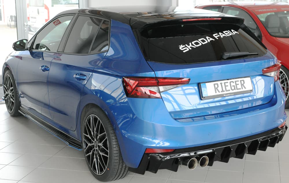 SKODA FABIA - RIEGER TUNING HECK DIFFUSOR OO-- – Rieger