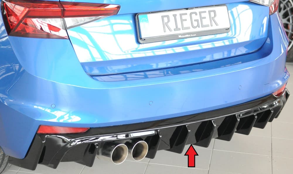 SKODA FABIA - RIEGER TUNING HECK DIFFUSOR OO-- – Bild 2