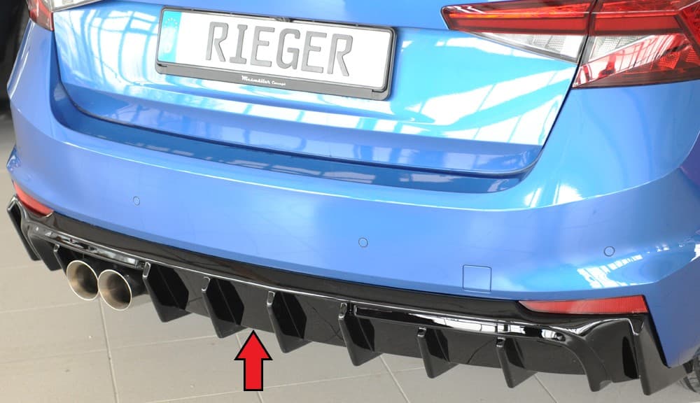 SKODA FABIA - RIEGER TUNING HECK DIFFUSOR OO-- – Bild 4
