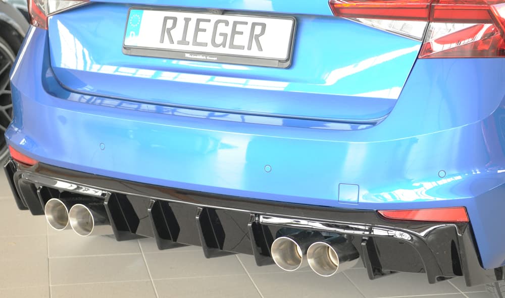 SKODA FABIA - RIEGER TUNING DUPLEX HECK DIFFUSOR OO--OO – Bild 2