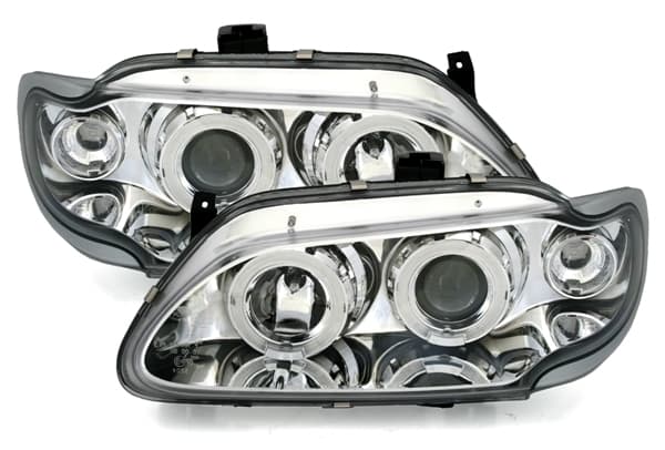 RENAULT MEGANE 1 - SCHEINWERFER ANGEL EYES