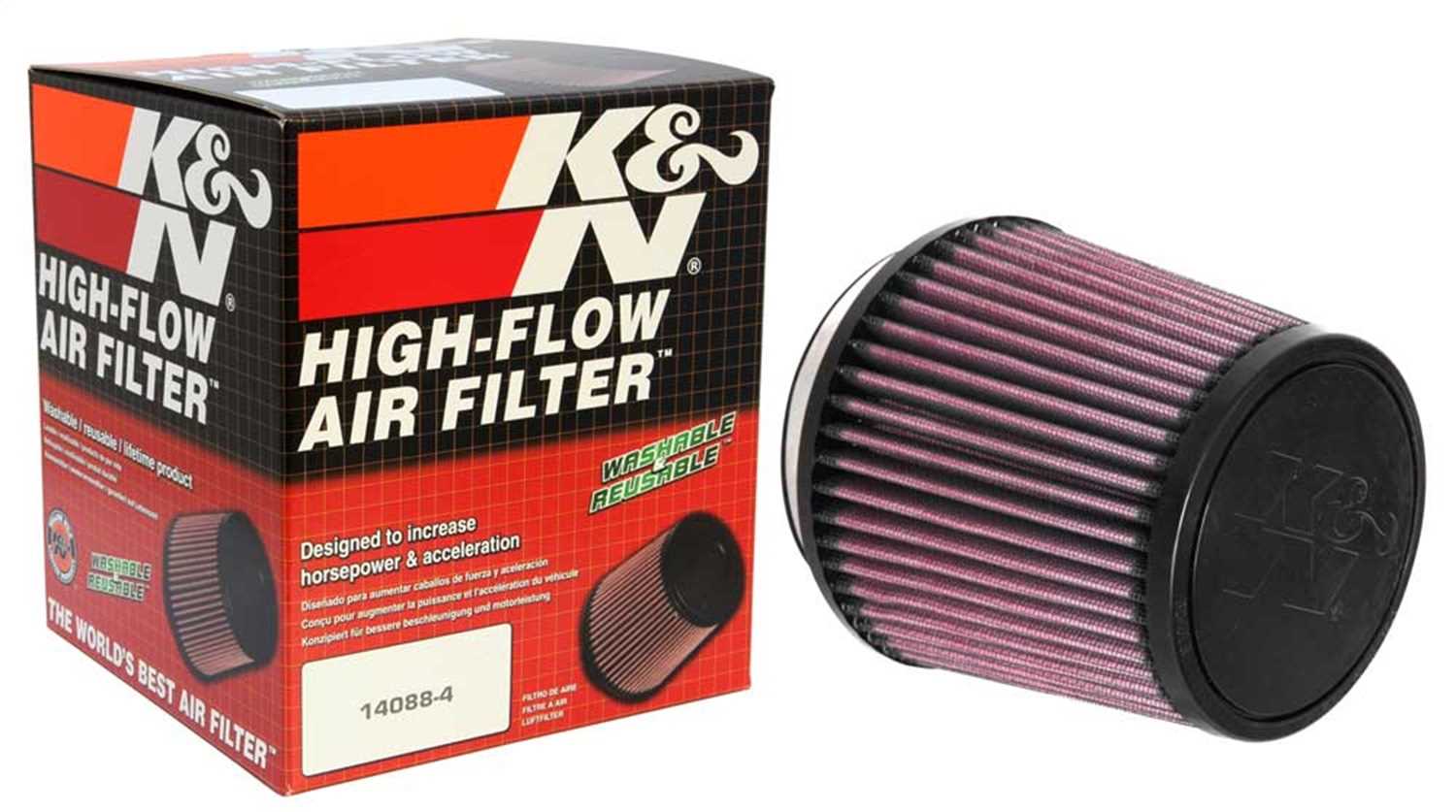 K&N RU-3600 UNIVERSELLER LUFT FILTER – Bild 2