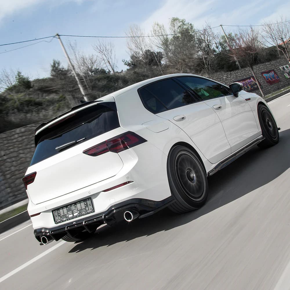 VW GOLF 8 GTI - ONEWAY HECK DIFFUSOR O-O
