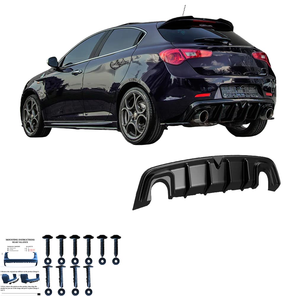 ALFA ROMEO GIULIETTA - ONEWAY DIFFUSOR HECK DIFFUSOR O--O – Bild 5