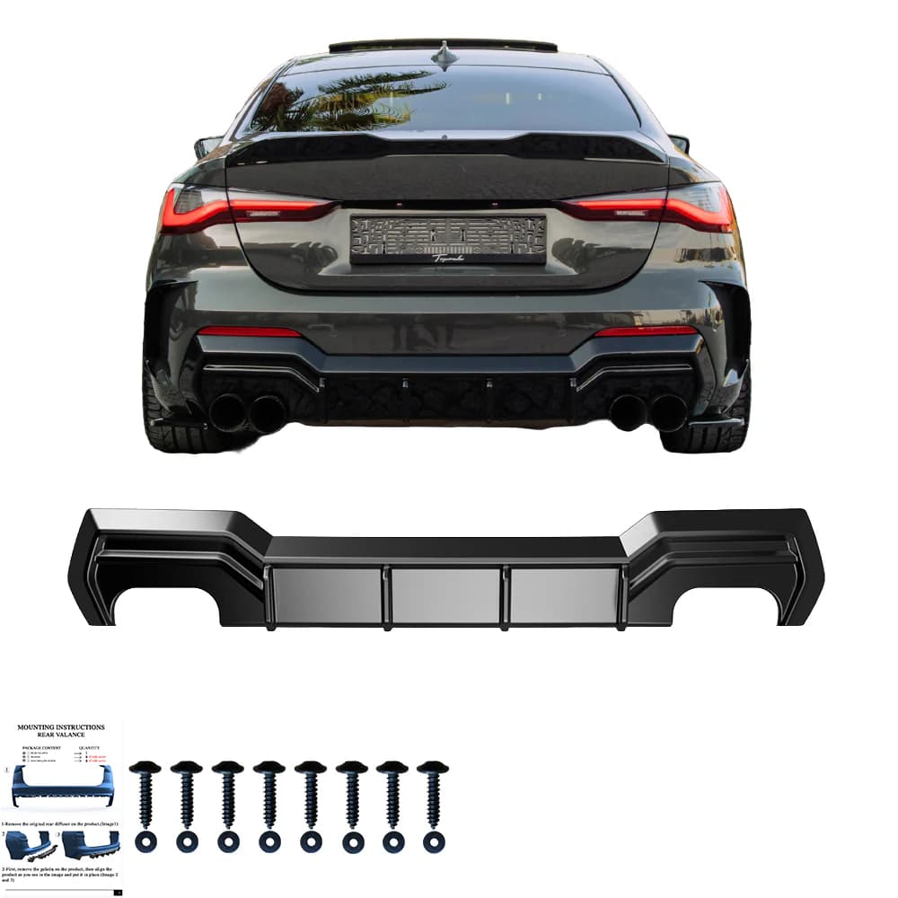 BMW G23 CABRIO - ONEWAY PERFORMANCE HECK DIFFUSOR OO-OO – Bild 3