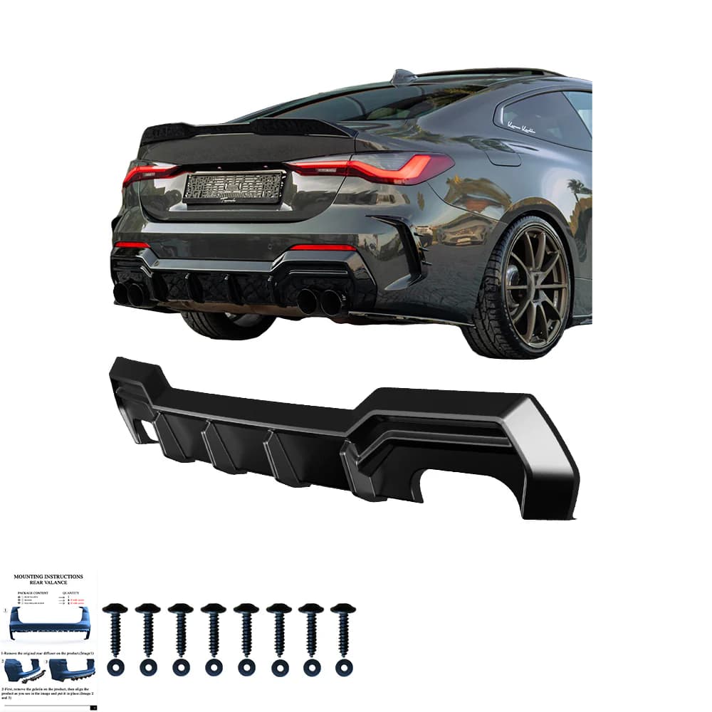 BMW G23 CABRIO - ONEWAY PERFORMANCE HECK DIFFUSOR OO-OO – Bild 4
