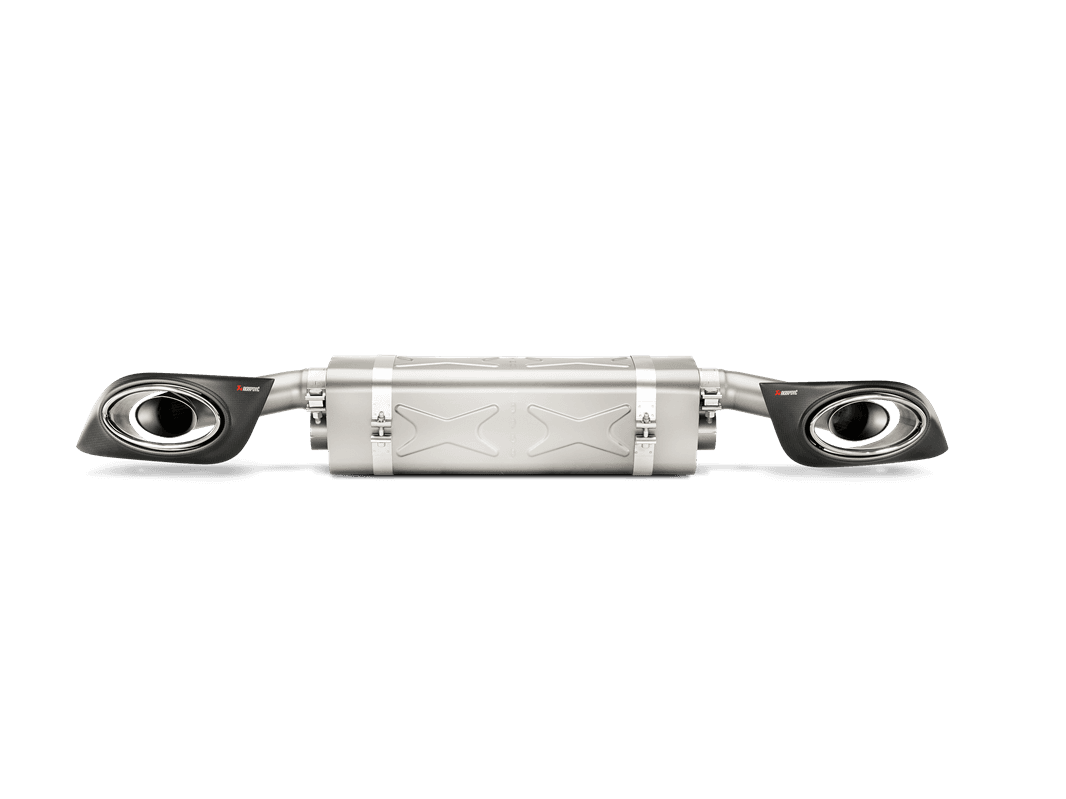 PORSCHE 911 TURBO / S - AKRAPOVIC SPORT AUSPUFFANLAGE S-PO991TSO-HT