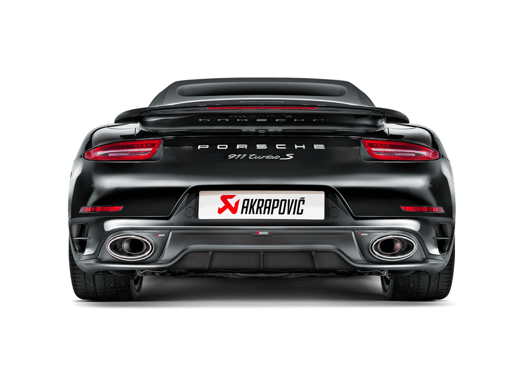 PORSCHE 911 TURBO / S - AKRAPOVIC SPORT AUSPUFFANLAGE S-PO991TSO-HT – Bild 2