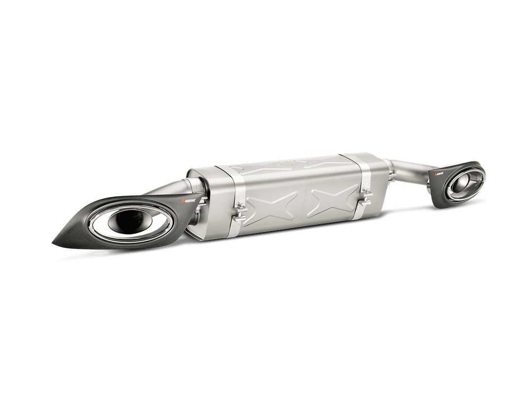 PORSCHE 911 TURBO / S - AKRAPOVIC SPORT AUSPUFFANLAGE S-PO991TSO-HT – Bild 4