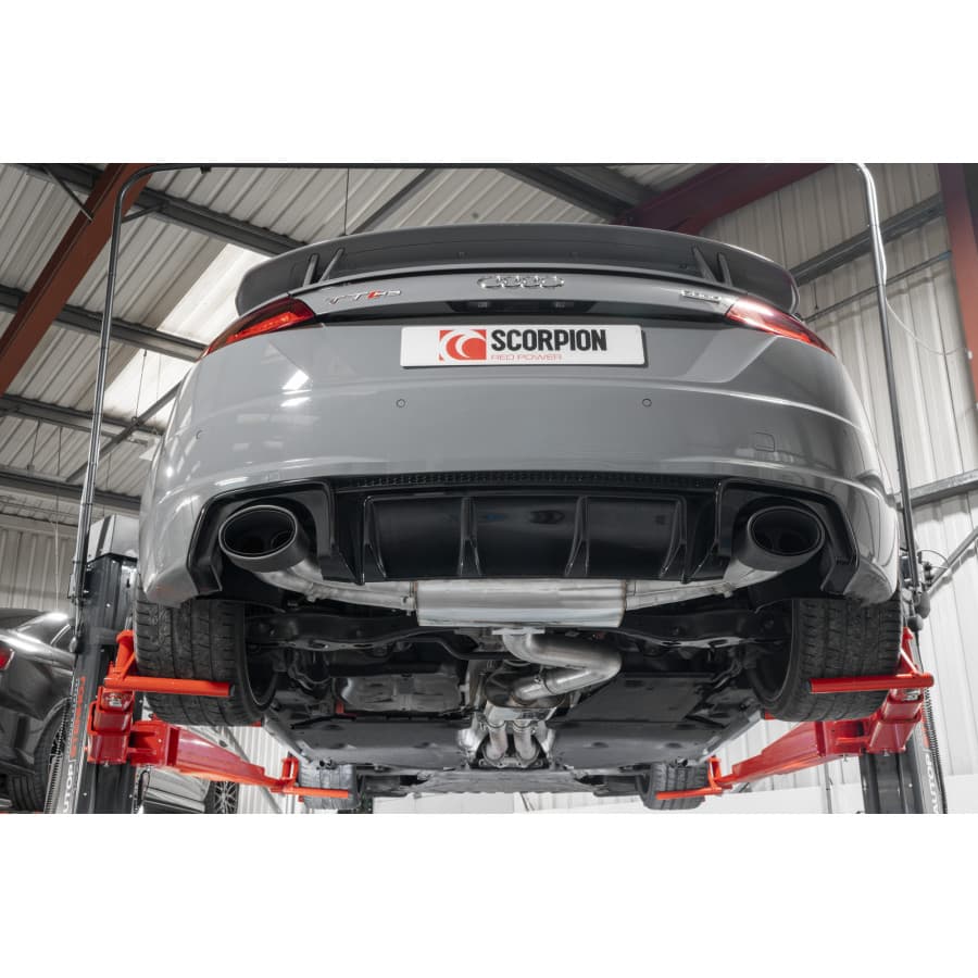 AUDI TTRS - SCORPION DUPLEX AUSPUFF ANLAGE AB KAT – Bild 4