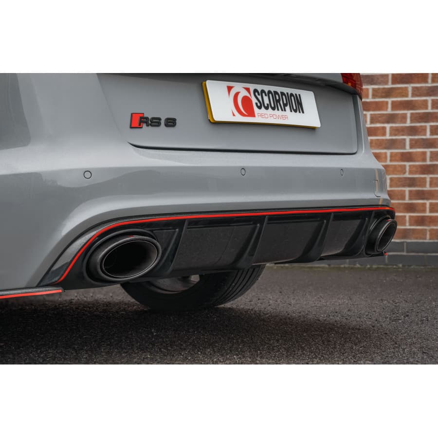 AUDI RS6 AVANT - SCORPION Ø 70MM DUPLEX SPORTAUSPUFF ANLAGE – Bild 3