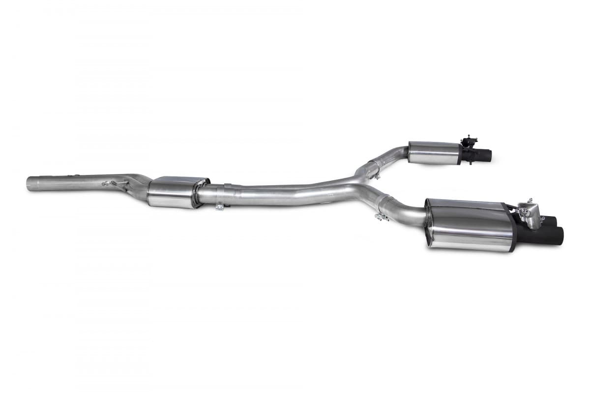 AUDI RS6 AVANT - SCORPION Ø 70MM DUPLEX SPORTAUSPUFF ANLAGE – Bild 2