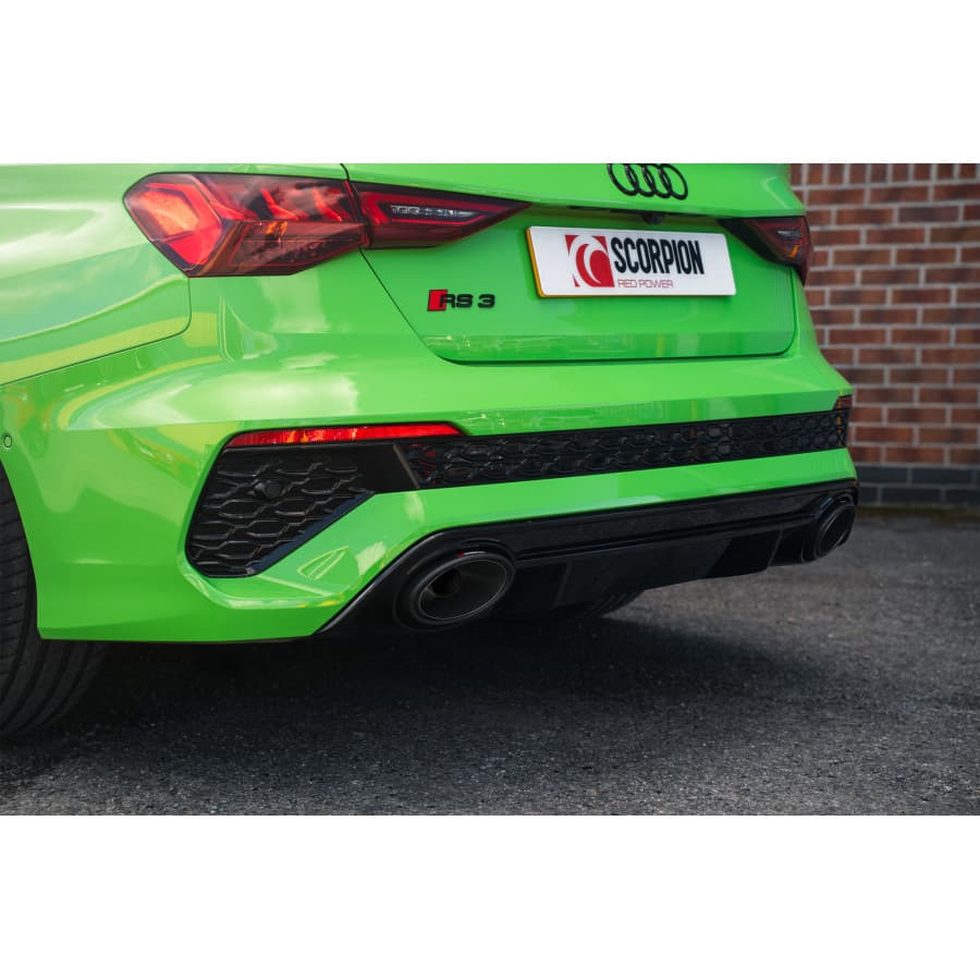 AUDI RS3 LIMOUSINE - SCORPION CARBON ASCARI RS ENDROHRBLENDEN – Bild 2