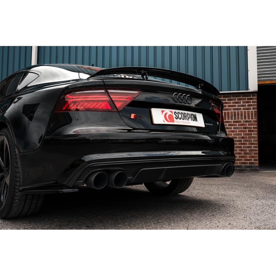 AUDI RS7 - SCORPION Ø 70MM DUPLEX SPORTAUSPUFF ANLAGE – Bild 5