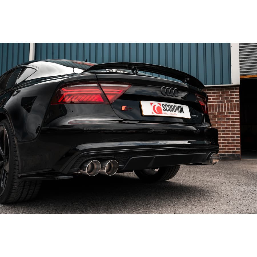 AUDI S7 - SCORPION Ø 70MM DUPLEX SPORTAUSPUFF ANLAGE – Bild 5