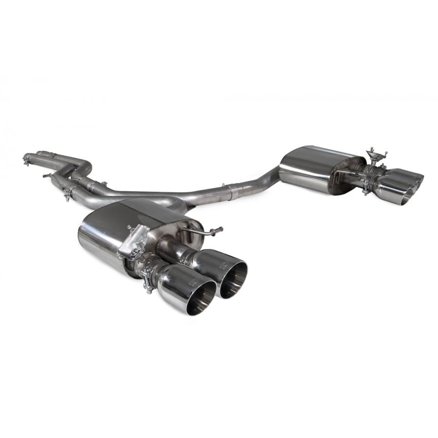 AUDI S4 - DUPLEX AUSPUFF ANLAGE AB KATALYSATOR