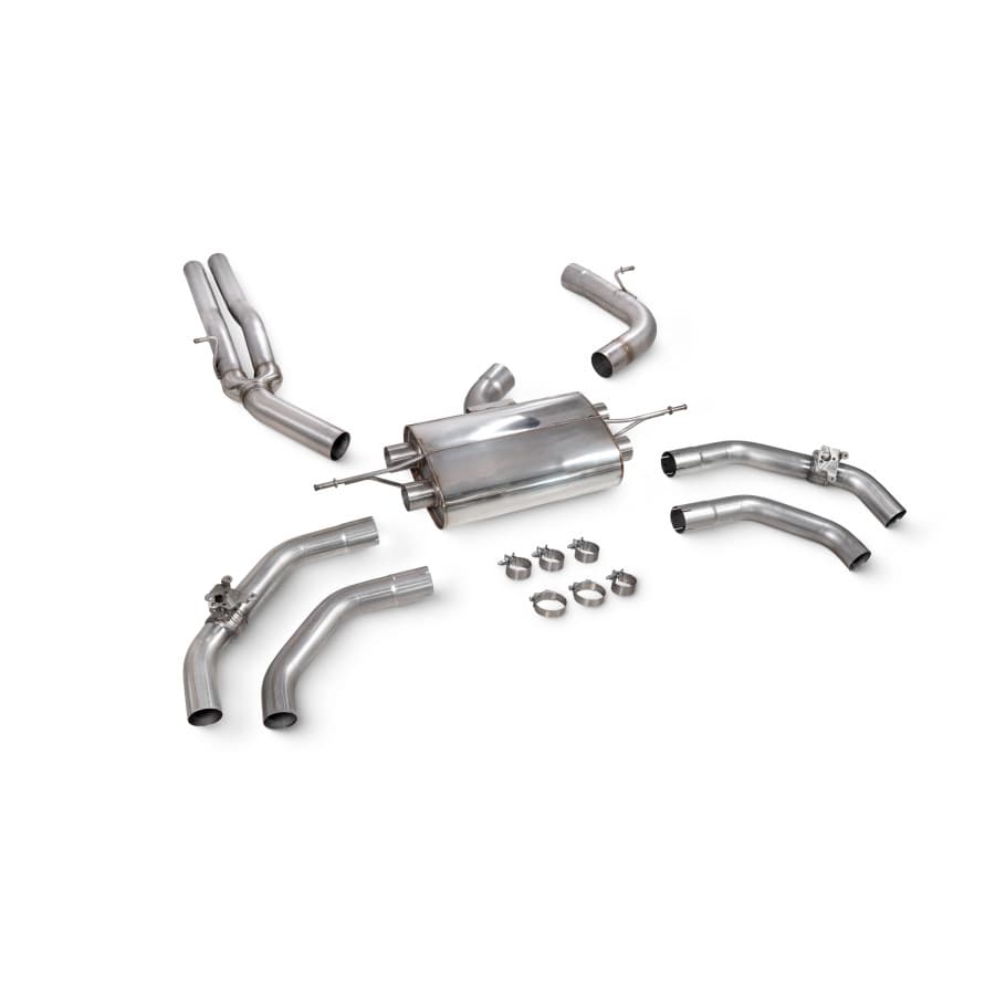 AUDI RS Q3 - SCORPION DUPLEX SPORTAUSPUFF ANLAGE AB OPF Ø 80MM – Bild 2