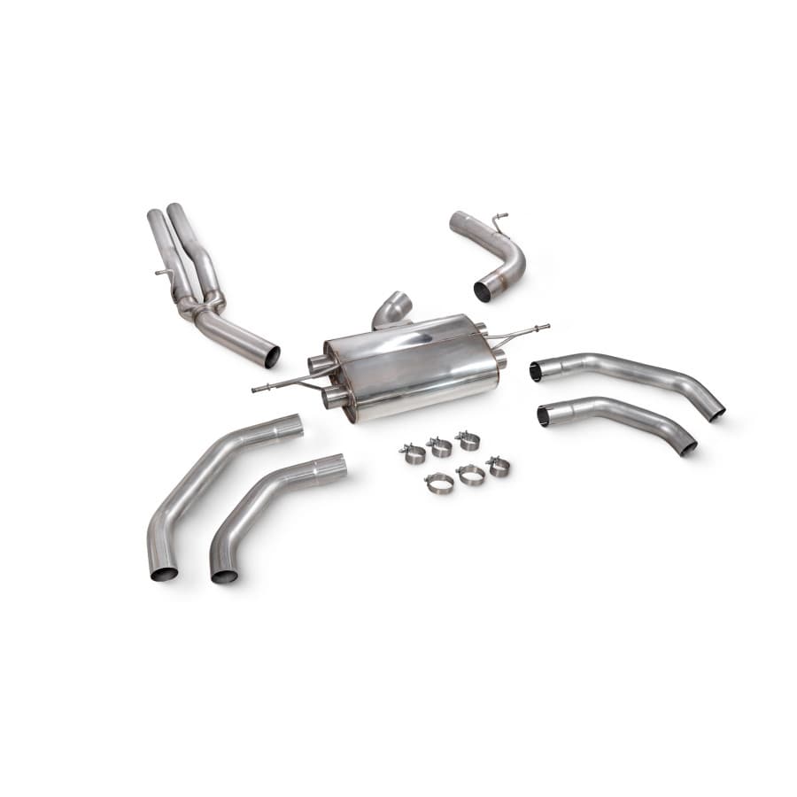 AUDI RS Q3 - SCORPION DUPLEX SPORTAUSPUFF ANLAGE AB OPF Ø 80MM – Bild 2