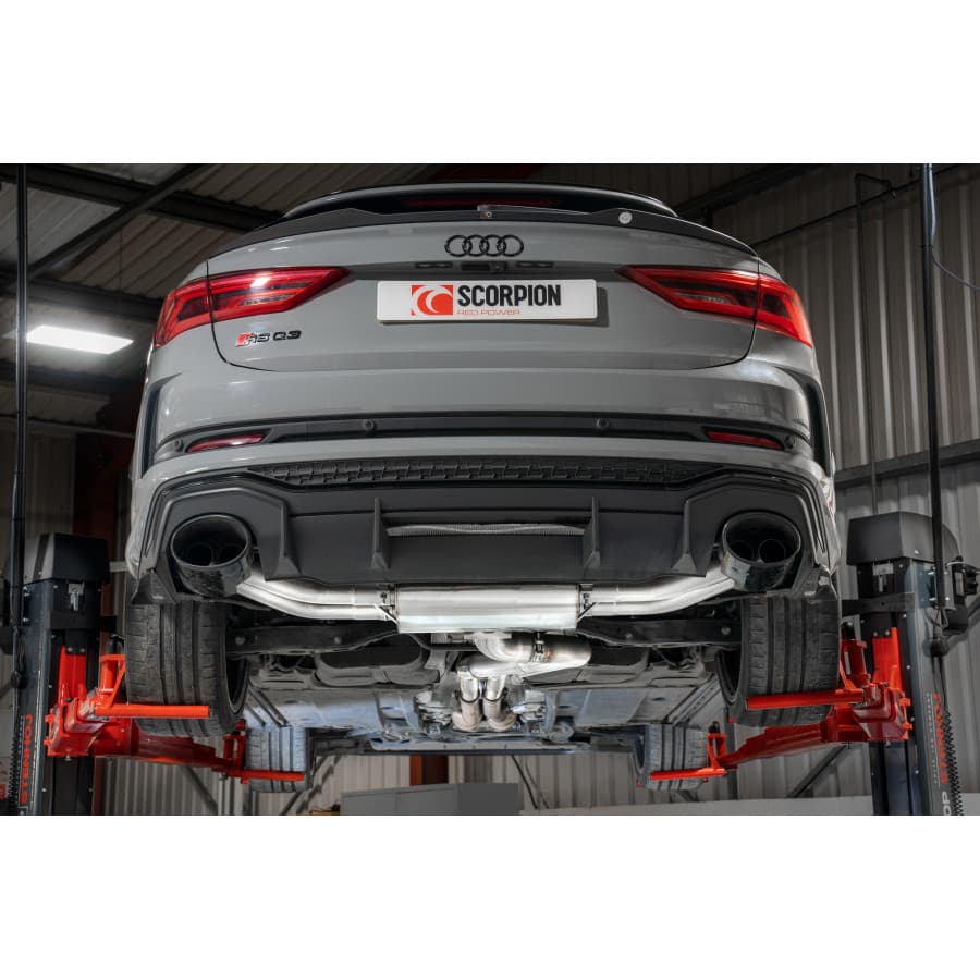 AUDI RS Q3 - SCORPION DUPLEX SPORTAUSPUFF ANLAGE AB OPF Ø 80MM – Bild 3