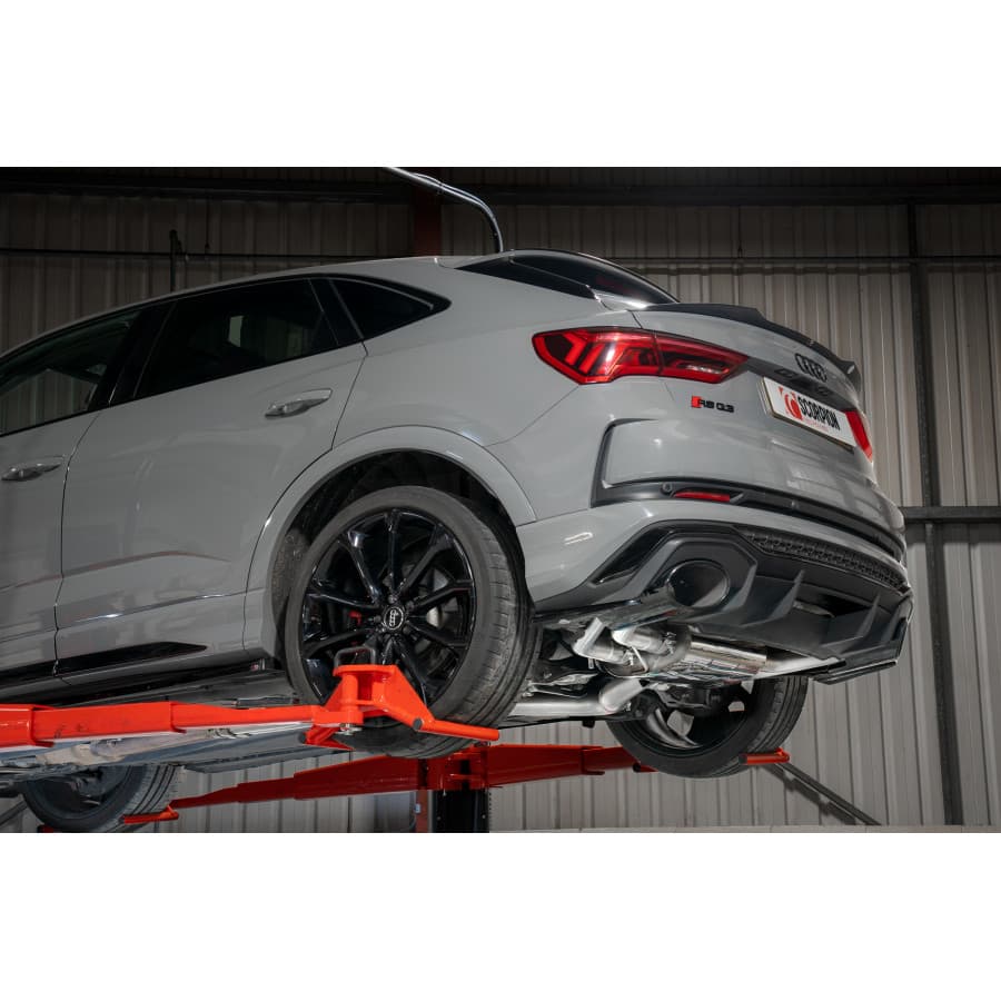 AUDI RS Q3 - SCORPION DUPLEX SPORTAUSPUFF ANLAGE AB OPF Ø 80MM – Bild 5