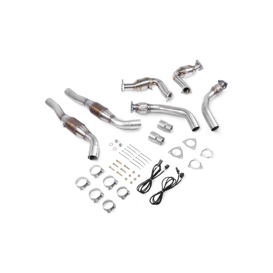 AUDI S4 - SCORPION DOWNPIPES MIT SPORT KATALYSATOR IN FRONT PIPES – Bild 2