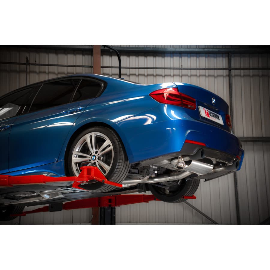 BMW 340i - SCORPION DUPLEX AUSPUFF ANLAGE AB KATALYSATOR – Bild 3