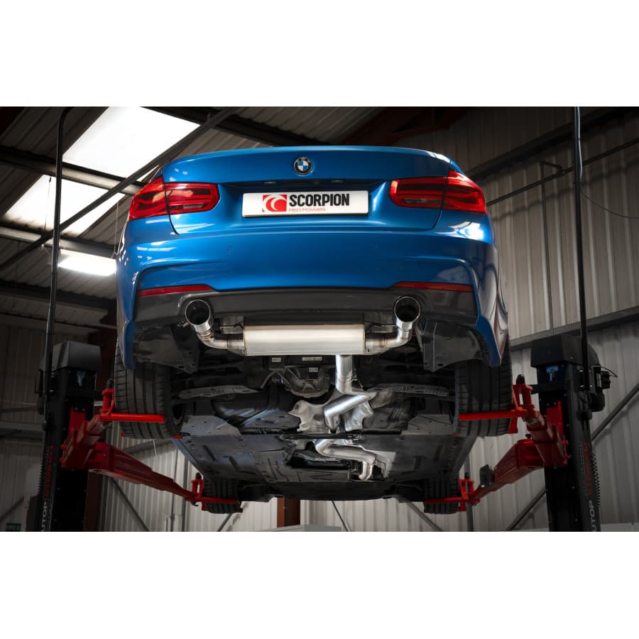 BMW 340i - SCORPION DUPLEX AUSPUFF ANLAGE AB KATALYSATOR – Bild 2