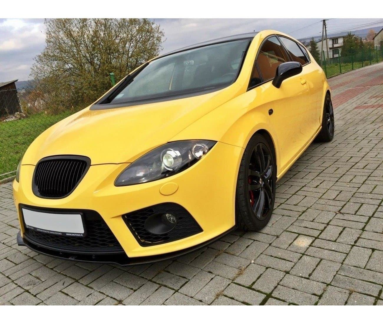 SEAT LEON CUPRA - MAXTON DESIGN FRONTSPOILER LIPPE V.1 – Bild 3